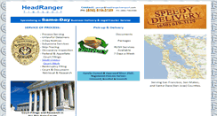 Desktop Screenshot of headrangertransport.com
